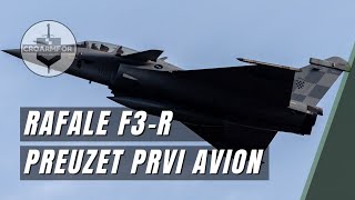 CROARMFOR 48 Hrvatska preuzela prvi Rafale u standardu F3 R  Hrvatska Vojska  Croatian Army [upl. by Acinoreb]