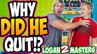 MY SON QUIT WHEN HE WAS SO CLOSE Logan to Masters EP 11 [upl. by Ysied]