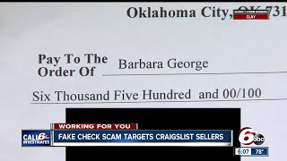 CALL 6 Scammers target Craigslist sellers with fake checks [upl. by Carney12]