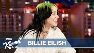 Billie Eilish on Dealing with Fame Being Present amp Turning 18 [upl. by Ellehcim]