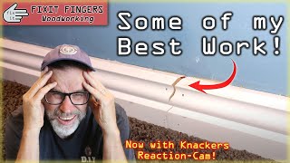 Replacing Skirting Boards Base Boards with Help from Uncle Knackers [upl. by Touber]