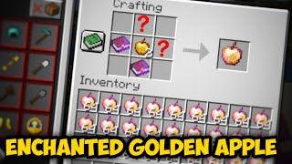 How to Craft Enchanted Golden Apple 120  All Editions [upl. by Hajan]