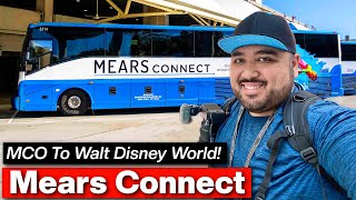 Beginners Guide To Taking Mears Connect To Walt Disney World From Orlando International Airport [upl. by Ingelbert]