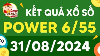 XS Vietlott hôm nay 3182024  Xổ số Power 655  XS Vietlott 655 Thứ 7 ngày 31 tháng 8 [upl. by Arved]