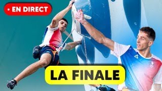 On regarde la finale descalade Homme aux JO 🔥🧗🏻 PART 2 [upl. by Llekim]