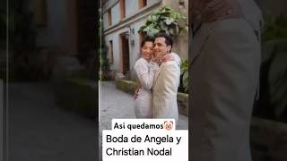 Boda de Angela Aguilar y Christian Nodal christiannodal noticias angelaaguilar wedding [upl. by Soble940]