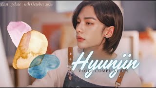 HYUNJIN Vlogs Compilation [upl. by Enieledam848]