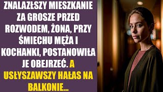 Znalazłszy mieszkanie za grosze przed rozwodem żona przy śmiechu męża i kochanki postanowiła je [upl. by Novehs]