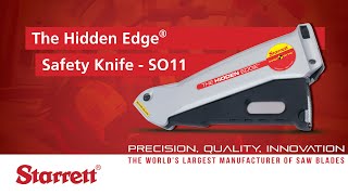 Starrett Hidden Edge Safety Knife [upl. by Meave]