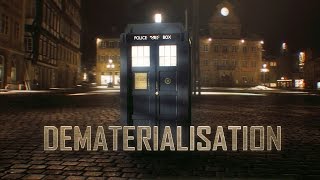 Dematerialisation  A Doctor Who VFX Shot [upl. by Dimah547]