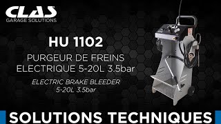 PURGEUR DE FREINS ELECTRIQUE 520L 35bar HU 1102 [upl. by Ajna505]