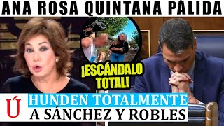 SE HA LÍADO Ana Rosa PARALIZA EL PROGRAMA y ACABA con SÁNCHEZ EN DIRECTO y ROBLES por DANA VALENCIA [upl. by Chapnick427]