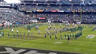 Reedley High School Marching Band plays in Oakland [upl. by Retsae59]