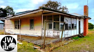 Abandoned House near Wind Turbine site Golden Plains Wind Farm Rokewood [upl. by Ayotal214]