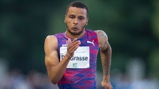 Sprinter De Grasse out for the season with hamstring injury [upl. by Fedak667]