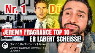 Jeremy Fragrance Top 10 Männerdüfte  NPC Liste oder ein BANGER🔥 [upl. by Douty]