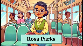 Rosa Parks  The Brave Stand Educational Song  Educational Music for Kids [upl. by Neehsuan]