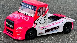 Tamiya Buggyra Fat Fox Race truck 114 TT01E RTR non box [upl. by Attecnoc]