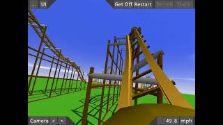 Untamed  Ultimate Coaster 2  Hybrid Coaster [upl. by Melena]