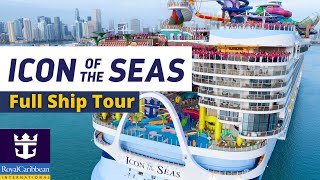 Royal Caribbean Icon of the Seas Full Tour amp Review 2024 Worlds Largest Cruise Ship [upl. by Jaycee390]