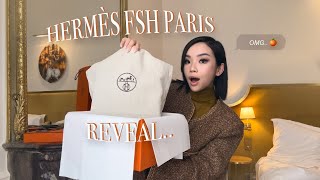 WOW HERMÈS FSH PARIS REVEAL amp UNBOXING EXOTIC TOUCH BAG BIRKIN OR KELLY  WILLABELLE ONG [upl. by Nahamas]