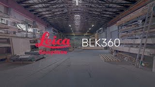 BLK360 Point Cloud Flythrough Schmid Halle [upl. by Tray]