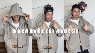 Review Hoodie của WhoseStu [upl. by Adlemy]