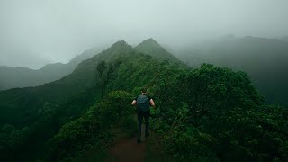 Hiking 9 Miles to the Stairway to Heaven Hawaii shorts [upl. by Ailelc]