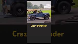 Insane Defender 90 supercharged V8 turbo defender landrover drift [upl. by Dola369]