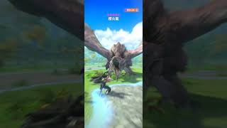 MHN 櫻火龍登場動畫  Pink Rathian intro  リオレイア亜種 [upl. by Artimed]