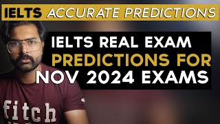 IELTS Real Exam Predictions  November 2024 IELTS exam predictions by Arshpreet Singh [upl. by Nodnal969]