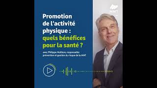 MNT Philippe Molliere  Promotion de lactivité physique  quels bénéfices pour la santé [upl. by Lindsey]