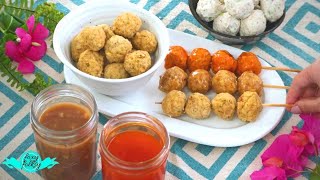 SO EASY HOMEMADE CHICKEN BALLS RECIPE [upl. by Eirlav]