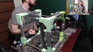 CoreXY Printer Bastion build Part 2  Formerly Rook 180 MK1 [upl. by Adel]