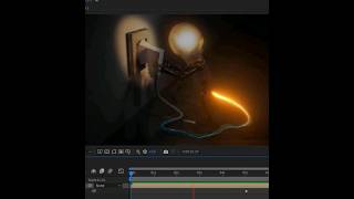 Adobe After Effects Saber Plugin Tutorial Particles line Saberafter effects shorts [upl. by Raynell843]