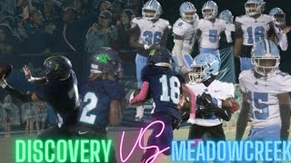 SCS Meadowcreek vs Discovery Georgia High School Full Football Game [upl. by Elana365]