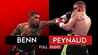 FULL FIGHT Conor Benn vs Cedrick Peynaud  13th December 2017 [upl. by Einnij]