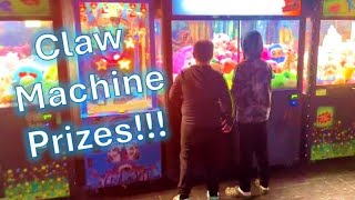 Fun Games Prizes and Claw Machines at Thunder Bowl in Mokena Illinois [upl. by Ahsinel]