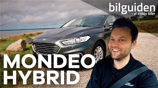 Ford Mondeo Hybrid 2019  bilguiden tester [upl. by Odie]