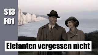 Agatha Christies Poirot S13F01  Elefanten vergessen nicht  Deutsch  Ganze Folge [upl. by Milburr]