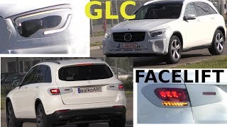 Mercedes Erlkönig Video Weltpremiere GLC X253 Facelift prototype Modellpflege 2019 4K SPY VIDEO [upl. by Nnaoj]