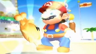 Super Mario Sunshine  All Delfino Plaza Shines [upl. by Liuka882]