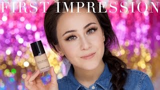 First Impression  Giorgio Armani Luminous Silk Foundation  Hatice Schmidt [upl. by Akyeluz]