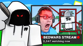 My BEST STREAM SNIPING MOMENTS In Roblox Bedwars Marathon [upl. by Pearce]