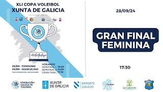 Copa Voleibol Xunta de Galicia 2024  Final feminina  CV Zalaeta vs Arenal Emevé [upl. by Alonso]