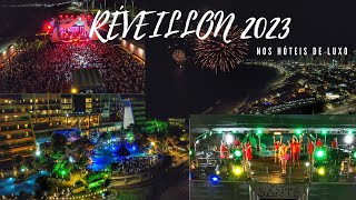 RÉVEILLON 2023 todos os SHOWS que rolaram nos HOTÉIS da VIA COSTEIRA em NATAL [upl. by Etom]