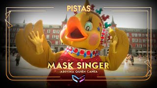 Las pistas de Patita de Goma  Pista 1  Mask Singer Adivina quién canta [upl. by Skill264]