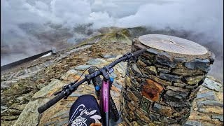 MTB Yr Wyddfa  Snowdon Rangers path descent [upl. by Attirehs]