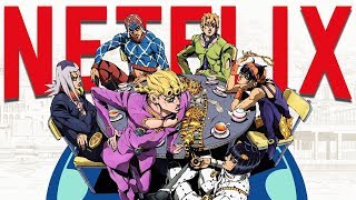 Golden Wind Announced for Netflix amp Others  Vento Aureo News [upl. by Gunthar584]