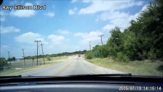 Hunt Ln from Ray Ellison Blvd to Marbach Rd in San Antonio Texas on Sunday July 19 2015 [upl. by Nahn]